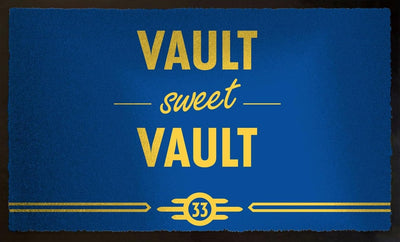 Fallout Vault Sweet Vault Doormat 80 x 50 cm