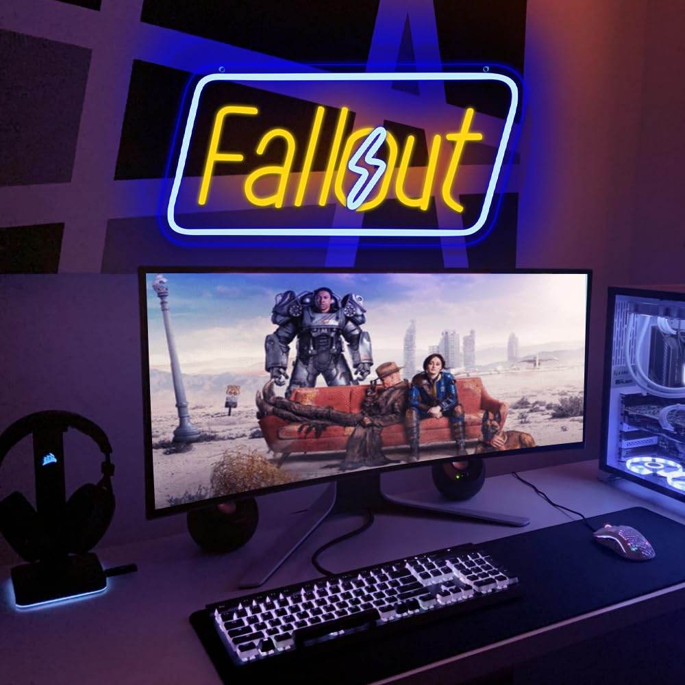 Fallout Neon Wall Light