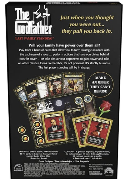 The Godfather - Last Family Standing Card Game