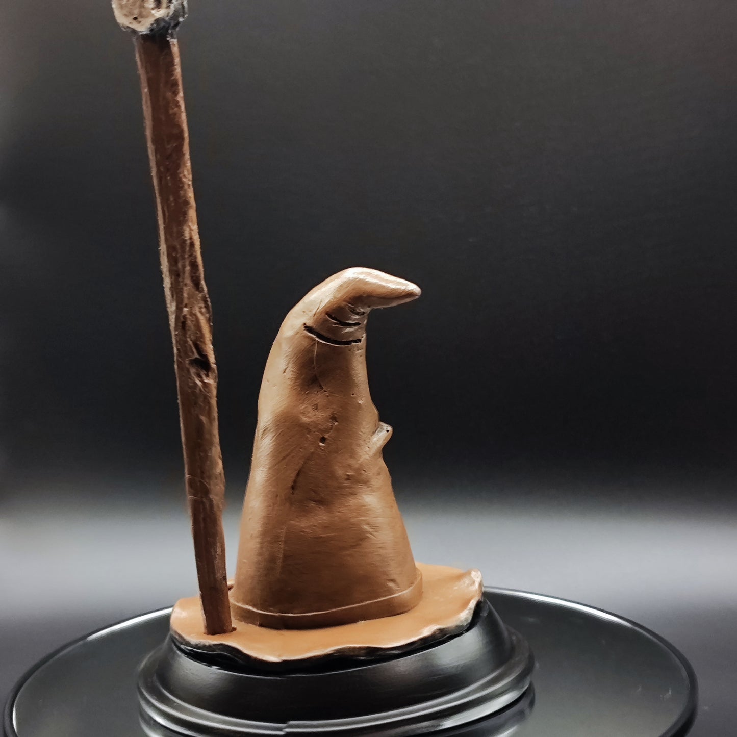 The Sorting Hat + wand