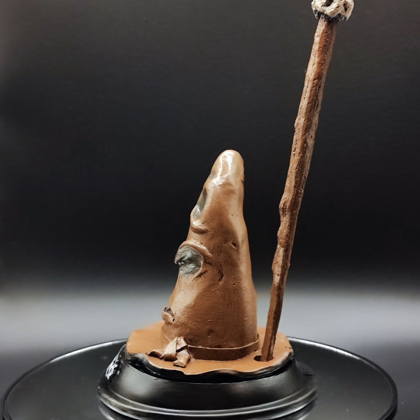 The Sorting Hat + wand