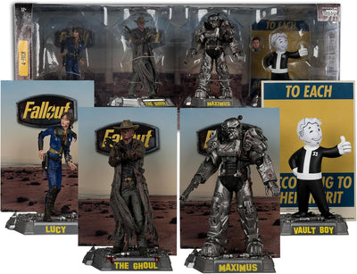 Fallout TV Series – 6″ Figure 4-Pack (Movie Maniacs)