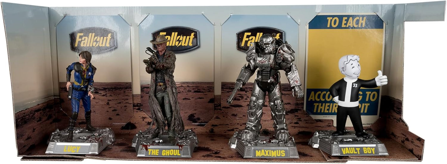 Fallout TV Series – 6″ Figure 4-Pack (Movie Maniacs)