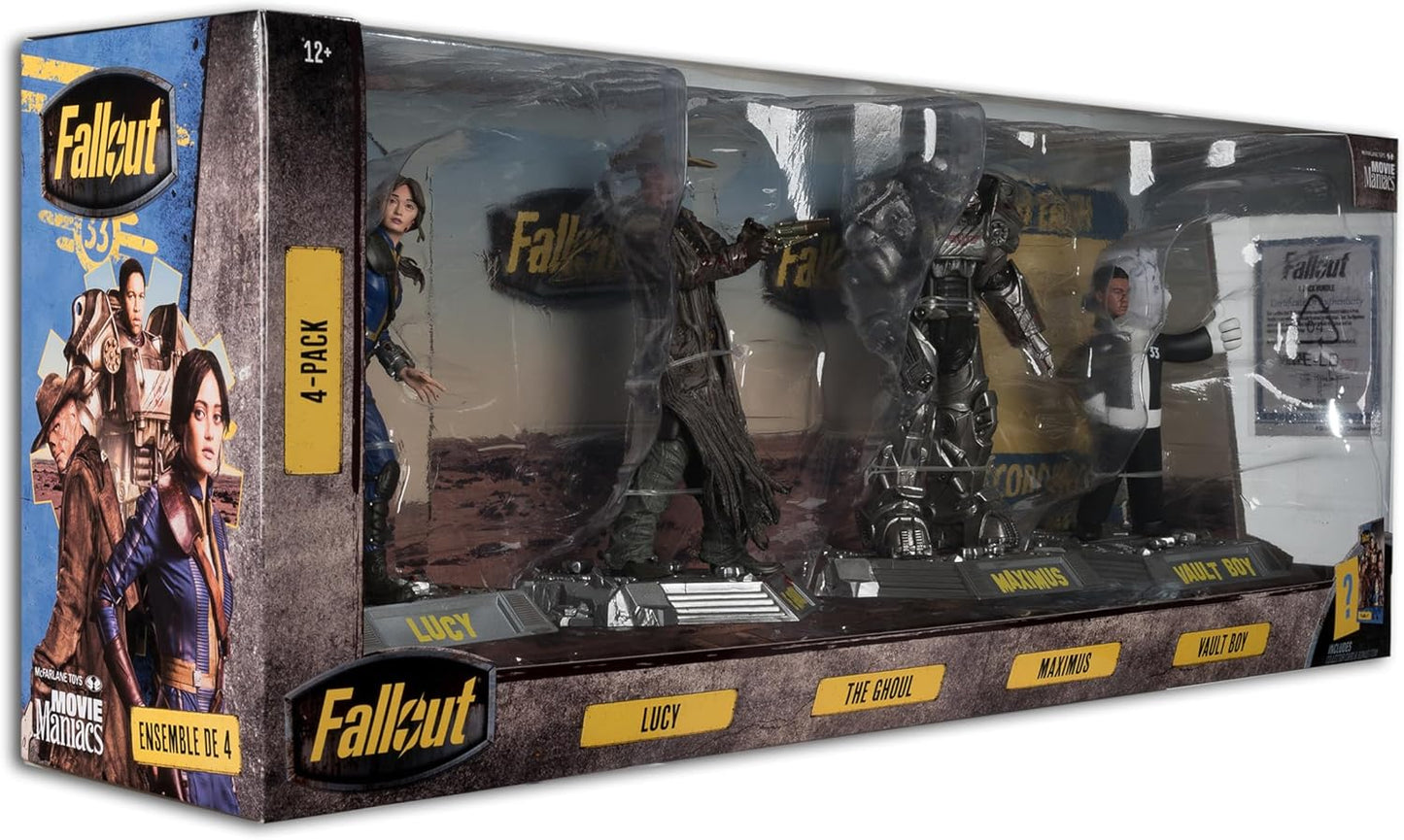 Fallout TV Series – 6″ Figure 4-Pack (Movie Maniacs)
