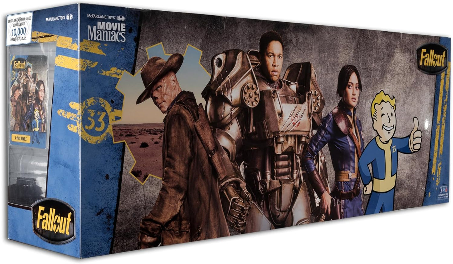 Fallout TV Series – 6″ Figure 4-Pack (Movie Maniacs)