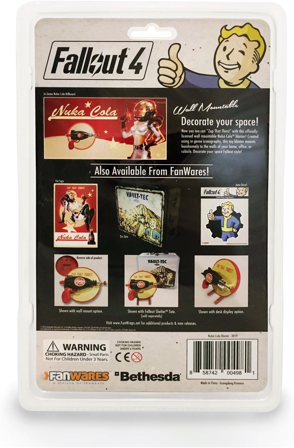 Fallout Nuka-Cola Blaster – Wall Armory Display