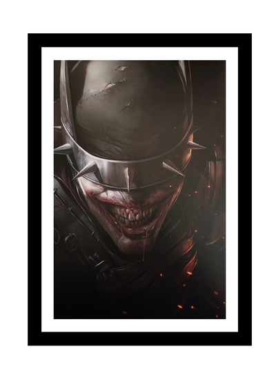 The Batman Who Laughs Closeup