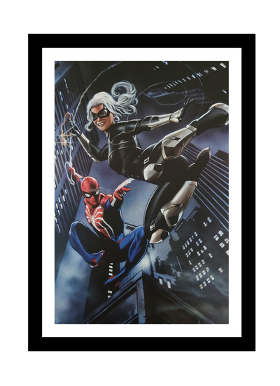 Black Cat & Spiderman