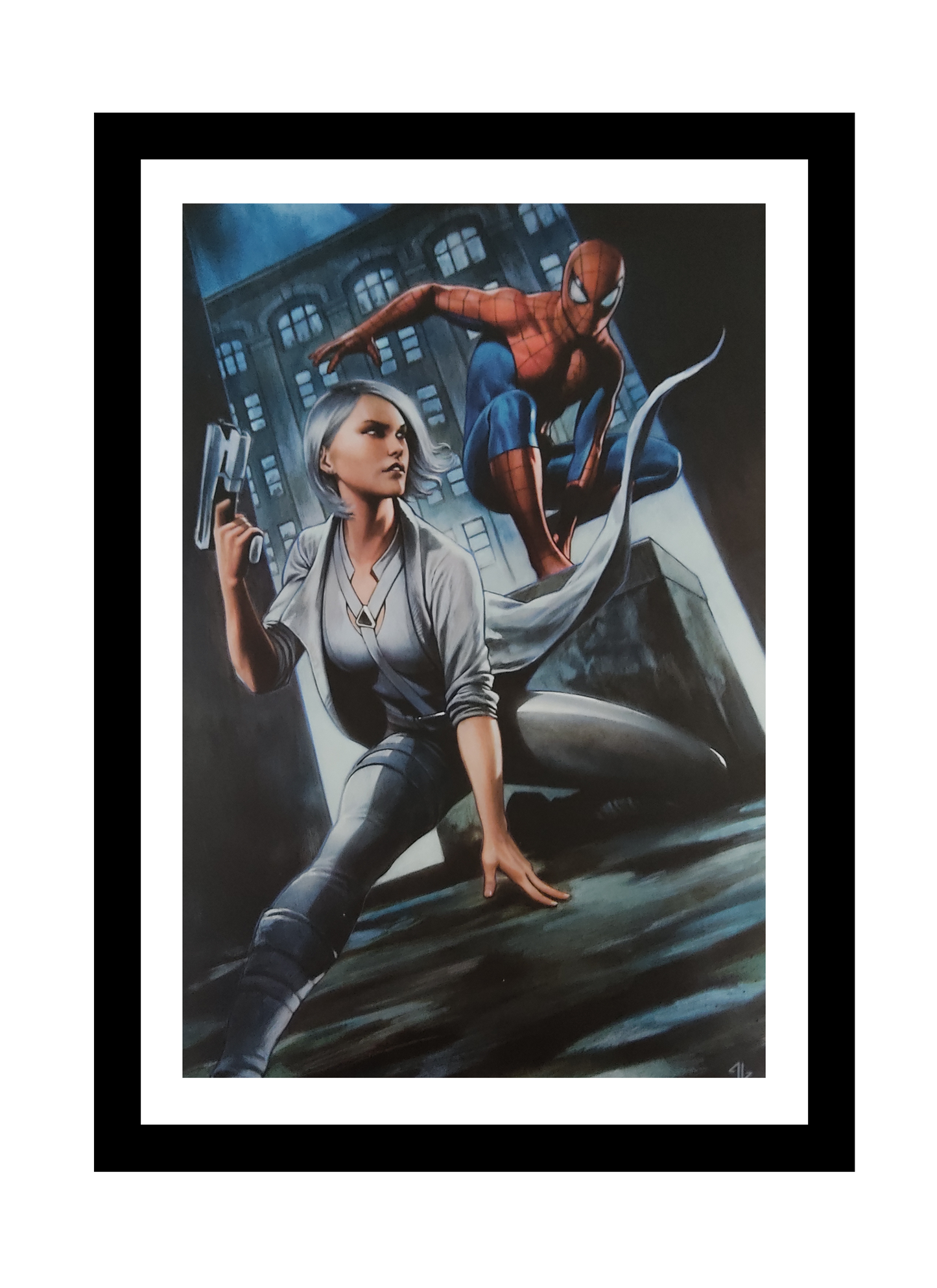 Spiderman & Silver Sable